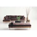 Best selling latest design Water Hyacinth Sofa Set for Indoor Home Furniture